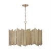 Capital Lighting Xavier 4 - Light Pendant in  Aged Brass - 4 of 4