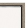 Kate and Laurel Sylvie Botanical Sketch Print No 2 Framed Canvas by The Creative Bunch Studio, 23x33, Gray - 3 of 4
