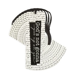 Dicksons Not Gonna Give Up 6 x 2 Inch Keepsake Tassels Bookmarks Pack of 12 - 1 of 4