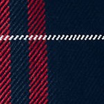 classic navy large plaid