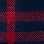 classic navy large plaid