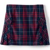 Lands' End School Uniform Kids Slim Side Pleat Plaid Skort Above Knee - image 2 of 3