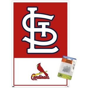 Trends International MLB St. Louis Cardinals - Logo 22 Unframed Wall Poster Prints - 1 of 4