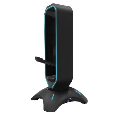 Tilted Nation RGB Headset Stand - Black