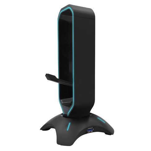 Tilted Nation RGB Headset Stand Black