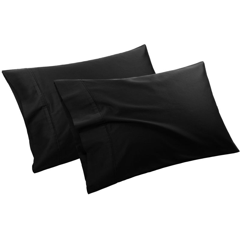 PiccoCasa Hotel Bedroom Soft Cotton Envelope Closure Pillowcases Set of 2, 5 of 6
