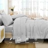 BAGOKIE 7 Pieces Tufted Bed in a Bag Comforter Set for All Season - 4 of 4