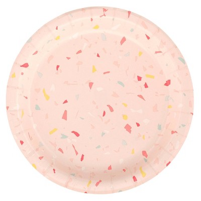 6.75 20ct Botanical Snack Paper Plates Sage - Spritz™