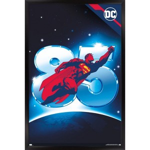 Trends International DC Comics Superman 85th Framed Wall Poster Prints - 1 of 4