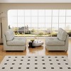 Modern Velvet Love Seat Sofa, Suitable for Living room, Apartment, Bedroom, Office - 2 of 4