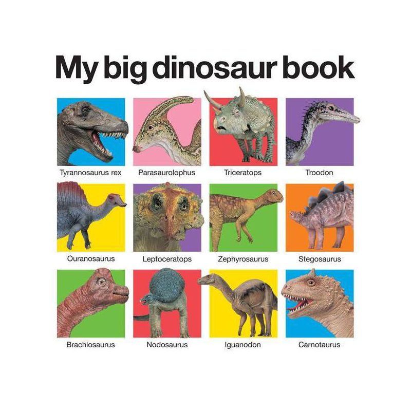 My Big Dinosaur Book - (My Big Board Books) by  Roger Priddy (Board Book), 1 of 2