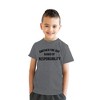 Youth Another Fine Day Ruined By Responsibility T Shirt Funny Adulting Obligation Joke Tee For Kids - Crazy Dog Youth T Shirt - 2 of 4
