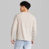 Men's Regular Fit Crewneck Long Sleeve T-Shirt - Original Use™ - 3 of 3