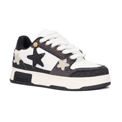 Olivia Miller Women's Stars Low Top Sneakers