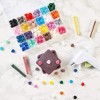 Juvale 240 Piece Mini Flatback Rose Charms for Jewelry Making, Flower Embellishments for Crafting, 24 Assorted Colors (15mm) - 3 of 4