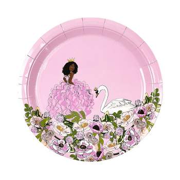 Anna + Pookie 9" Princess Paper Party Plates 8 Ct.