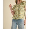 Women's Floral Top - &merci - 3 of 4