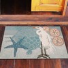 Homefires Coastal Egret Indoor Only – Elegant Shorebird Design, Soft & Durable – Easy-Care Doormat for Coastal & Nature-Inspired Spaces - 2 of 2