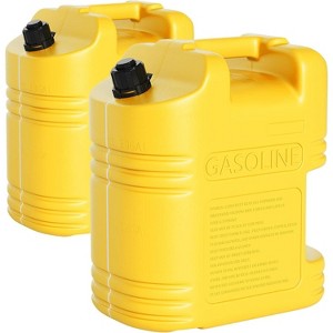 Garvee Commercial 5-Gallon Multi-Application Liquid Storage Unit with View Stripe,Locking Nozzle,2 Pack - 1 of 4