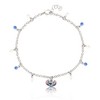 Disney Womens Stitch Anklets 2-Pair Set Official License, Ohana Anklet and Stitch Ankle Bracelet, Stitch Jewelry - 4 of 4