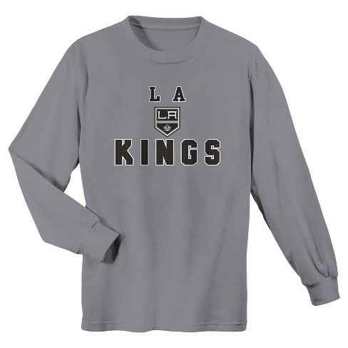 Nhl Los Angeles Kings Boys Rink Rat Long Sleeve T Shirt Xl Target - rat t shirt roblox