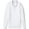 Lands' End School Uniform Young Men's Long Sleeve Mesh Polo Shirt - 2 of 3