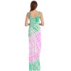 Riviera Sun Womens Tie Dye Maxi Dress - Braided Strap Knit Sundress for Women - image 3 of 3