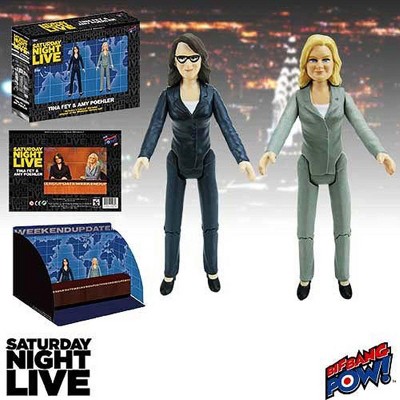 Entertainment Earth Saturday Night Live Weekend Update Set of 2 Amy/Tina 3 1/2" Figure