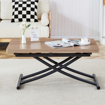 GlasFlength Coffee Tables, Chic and Versatile, Modern and Classic Designs for Every Home, Suitable for Living Room, Multicolored,43.3”*39.3”*29"