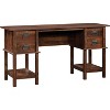 HomeStock Viabella Executive Desk – Brown – 59.06" L x 19.45" W x 30.04" H – 5 Year Limited Warranty - 2 of 4