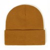 Anna-Kaci Women's Satin Lined Knit Beanie Hat with Folded Cuff for Hair Protection - 3 of 4