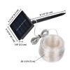 Yescom 40Ft Solar 120LED Canopy String Light 8 Mode RGB Party Outdoor Garden Patio Umbrella Decor with Clip, Multicolor Multicolored - 2 of 4
