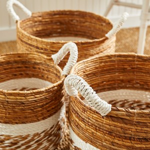 Plum & Post Key Largo Round Baskets Set of 3 - 1 of 4
