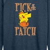 Women's - Pokémon - Pick Of The Patch Lightweight French Terry Wide Neck Long Sleeve Shirt - 2 of 4