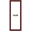 PosterPalooza | Panoramic Weathered Red Picture Frame - UV Acrylic, Foam Board Backing, Hanging Hardware - 2 of 4