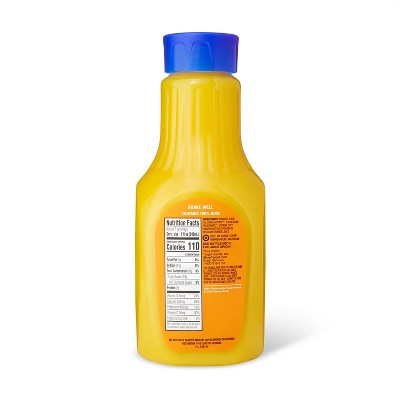 Pulp Free 100% Orange Juice Not From Concentrate w/ Calcium &#38; Vitamin D - 52 fl oz - Good &#38; Gather&#8482;