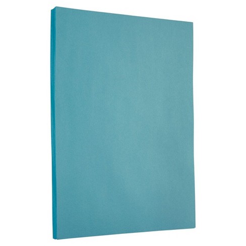 JAM PAPER Colored 24lb Paper - 8.5 x 11 - Blue Recycled - 50 Sheets/Pack - image 1 of 1