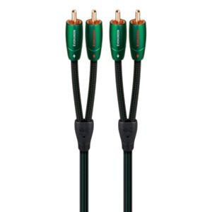 AudioQuest Evergreen RCA Male to RCA Male Cable - 4.92 ft. (1.5m) - 1 of 2