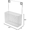 YBM Home Mesh Wall Mount Kitchen Cabinet Door Organizer (1154), Pak of  8 - 3 of 4