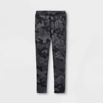 Boys' Performance Jogger Pants - All in Motion™ Black/Camo M