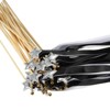 Unique Bargains Bell Ornament Wedding Birthday Party Ribbon Streamer Fairy Wands 24 Pcs - 4 of 4
