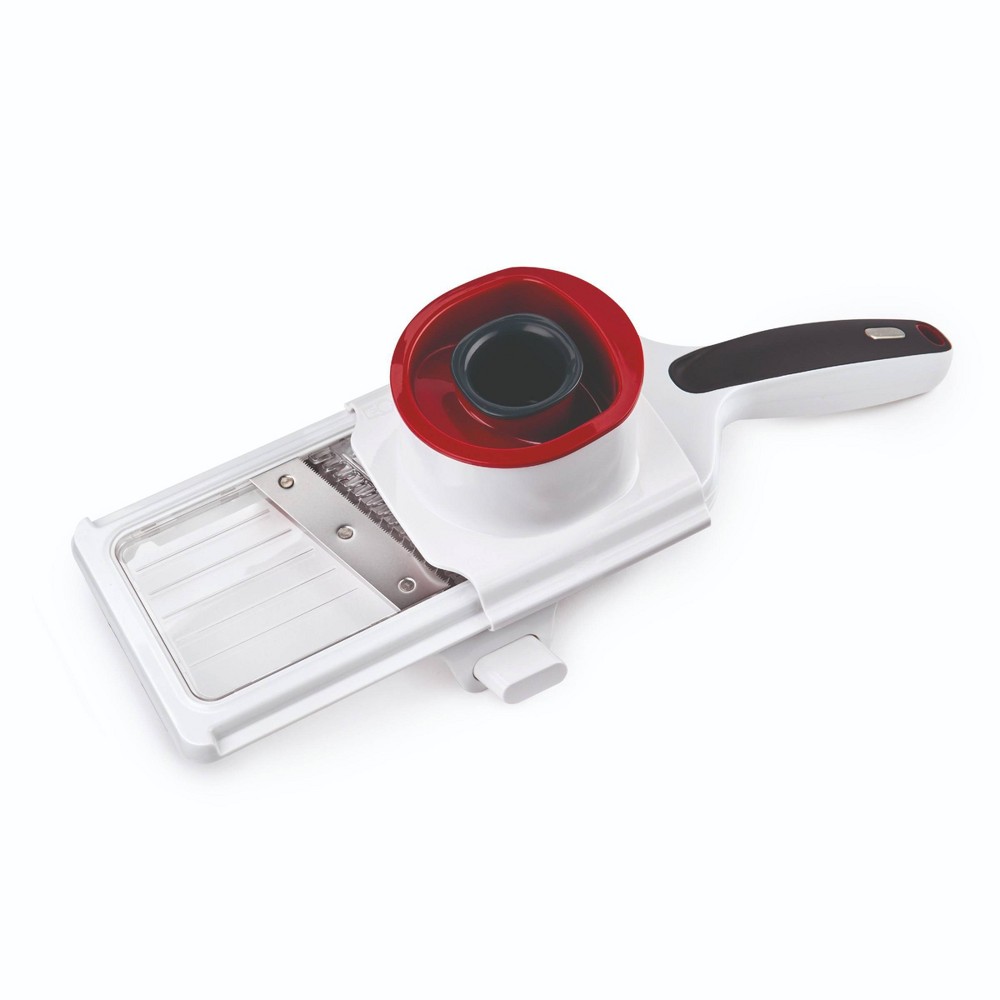 Photos - Kitchen Scissors Zyliss Easy Control Handheld Kitchen Slicer Red/Gray/White 