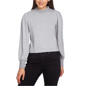 1.STATE Womens Feather Hem Pullover Sweater - 1 of 1