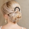 Unique Bargains U-shaped Hair Pin 4.33"x1.57" 1 Pc - 2 of 4