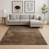 Brown And Gray Abstract Hand Woven Area Rug - 2 of 4