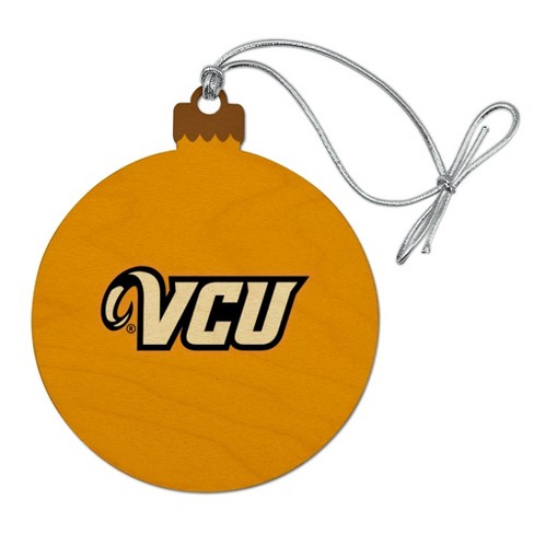 Virginia Commonwealth University Rams Logo Wood Christmas Tree Holiday Ornament - image 1 of 4