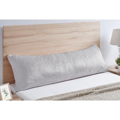 Sweet Jojo Designs Body Pillow Cover (Pillow Not Included) 54in.x20in. Lace Grey