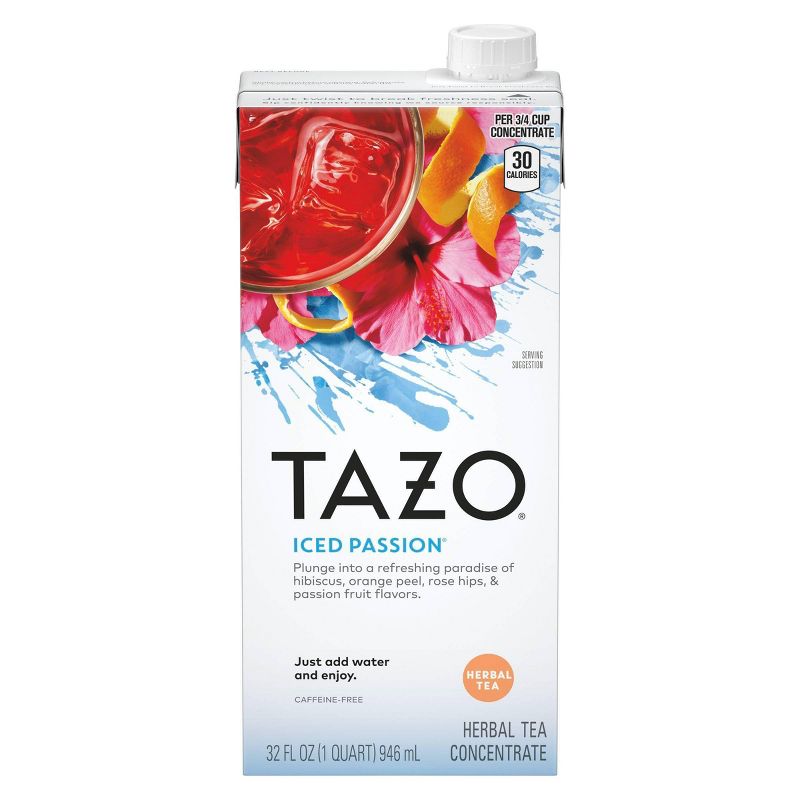 Tazo Iced Passion Tea Concentrate - 32 fl oz, 4 of 10