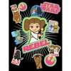 Girl's Star Wars Rebels Cute Stickers Crop T-Shirt - 2 of 3