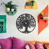 Tree of Life Metal Wall Clock - 3 of 4